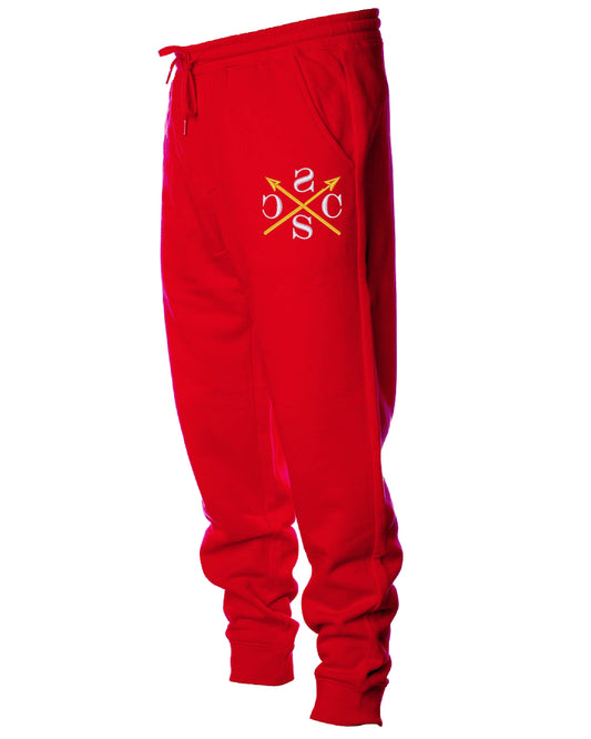 Arrow Joggers - Red