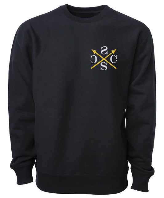 Arrow Sweatshirt - Black/Gold