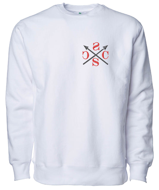 Arrow Sweatshirt - White