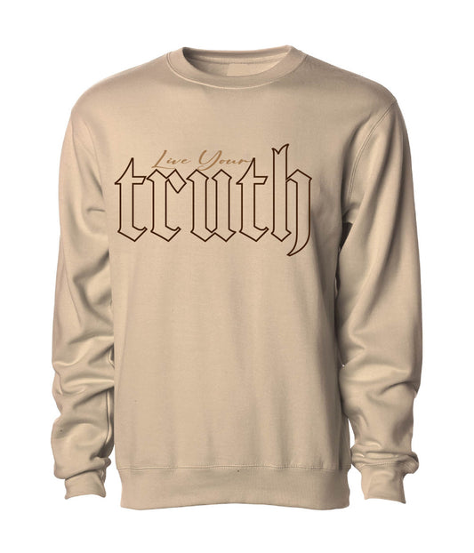 Truth Sweatshirt - Sandstone